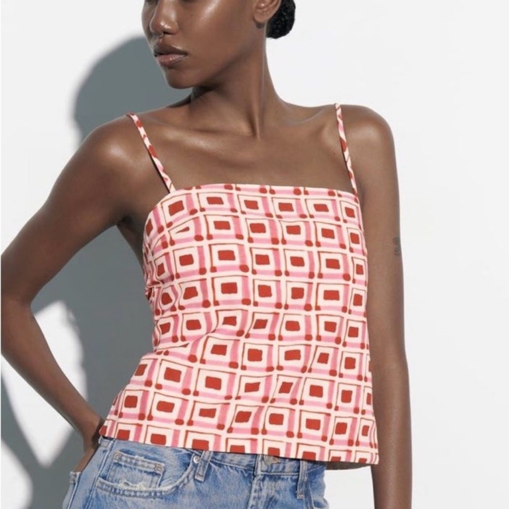 Zara Tie-Back Top
